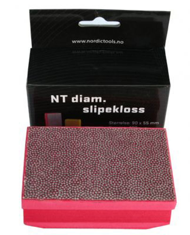 Vis detaljer for NT diam. slipekloss rød k. 200 2468