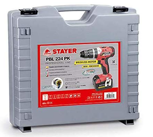 Bilde av Stayer batteridrill 18V m/slag PBL224PK