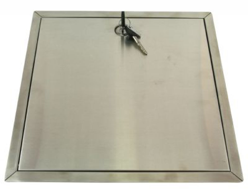 Vis detaljer for NT inspeksjonsluke 30x30 stål m/nøkkel 2500