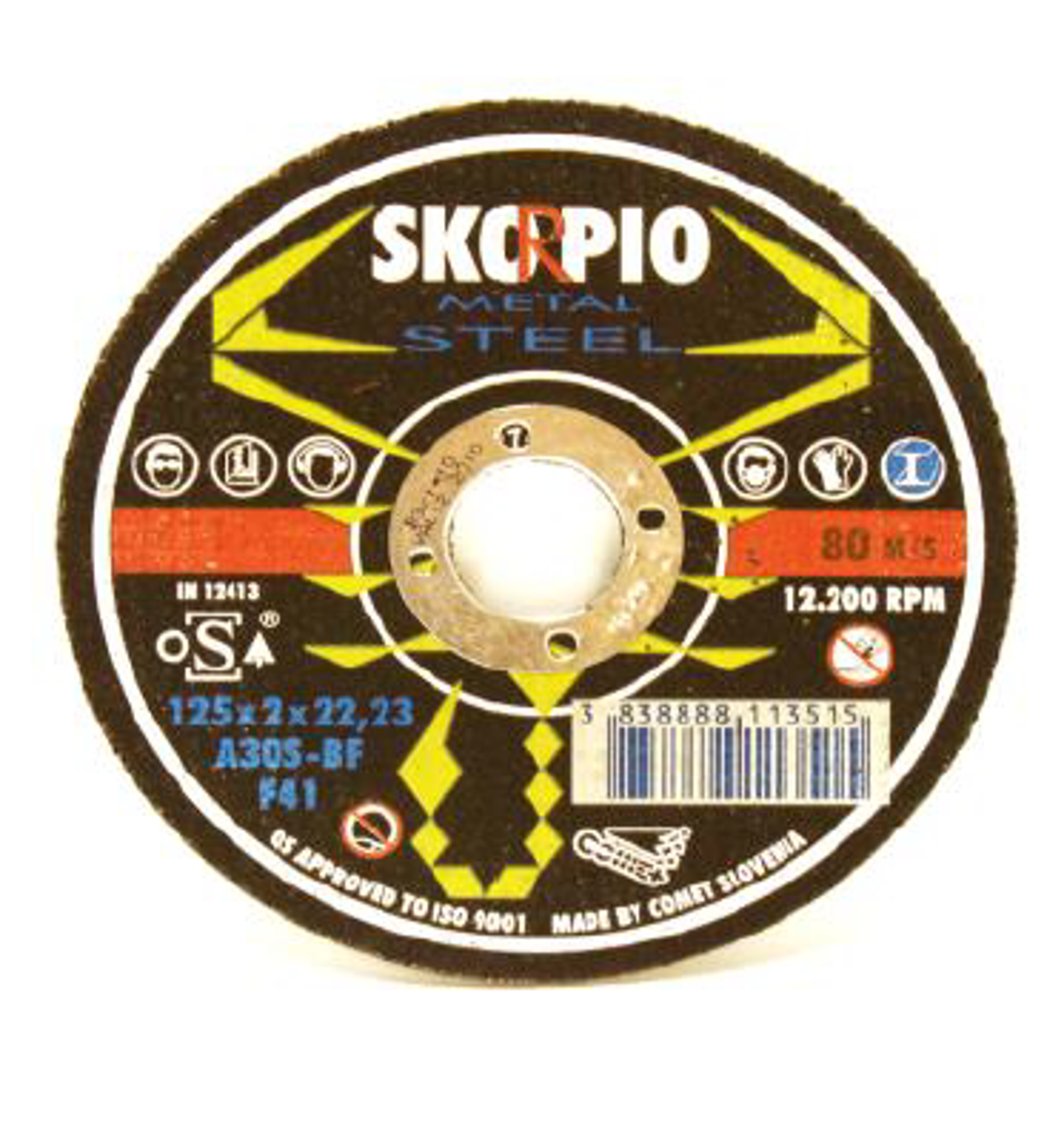 Bilde av Skorpio kappeskive 115x22,2mm for stål 1mm