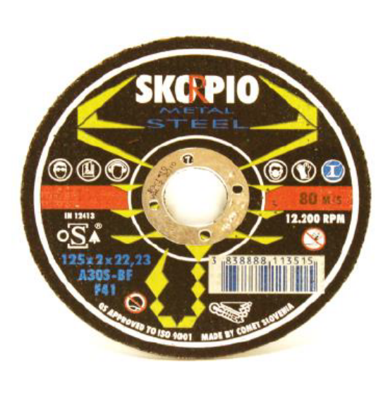 Bilde av Skorpio kappeskive 115x22,2mm for stål 1mm