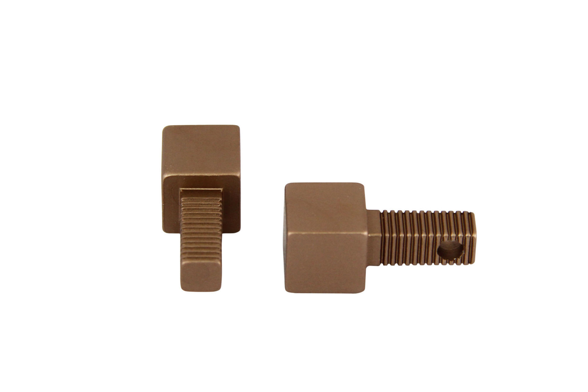 Bilde av Hjørne squarejolly 8mm anodisert kobber pk a 2 stk