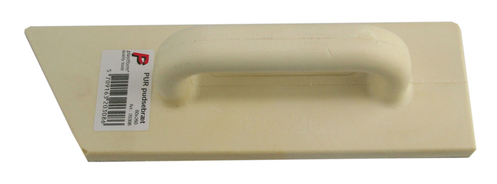 Bilde av Plastform pussebrett PU 80 x 260mm hjørnebrett