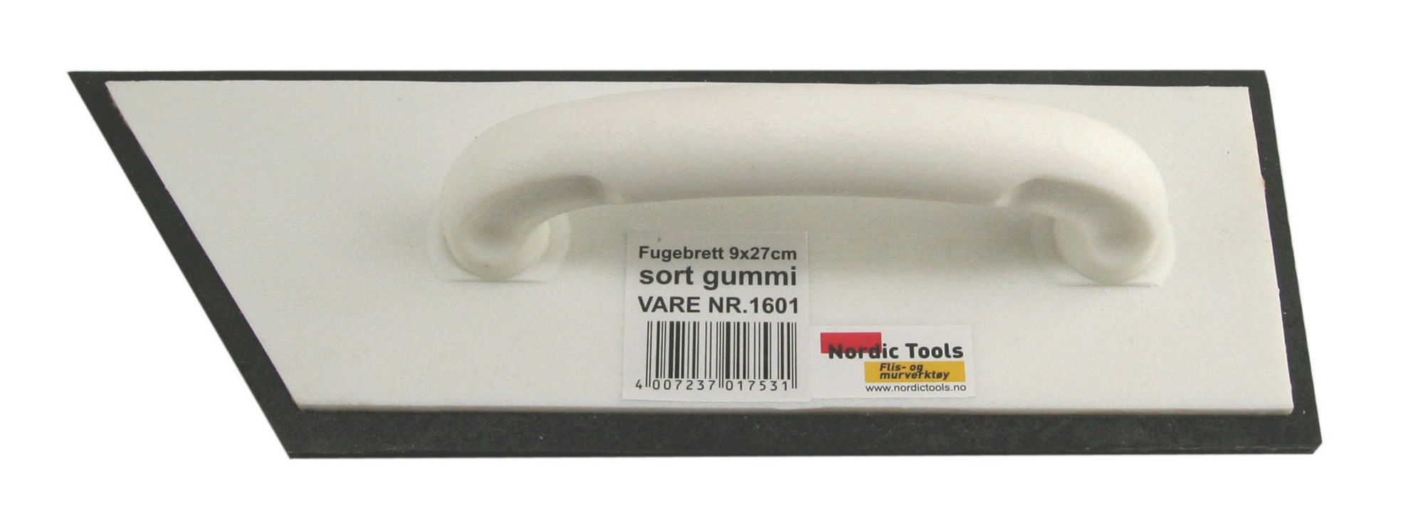 Bilde av Fugebrett 8 x 26 cm sort gummi