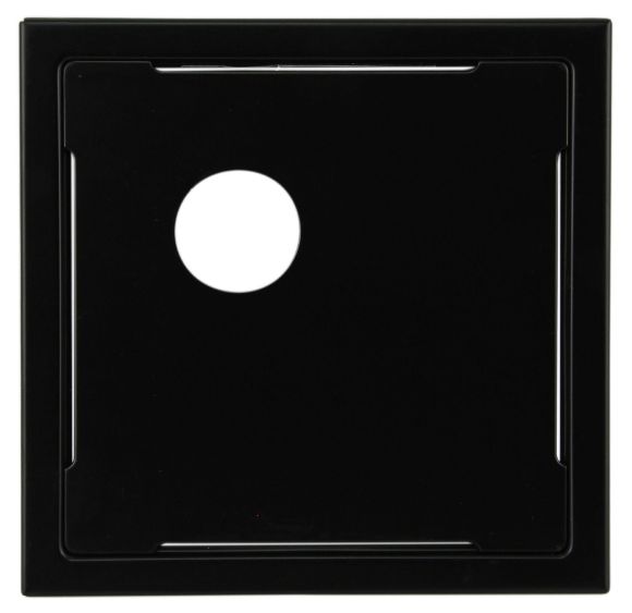 Bilde av NT slukrist design elegant 20x20 m/uthugg svart matt