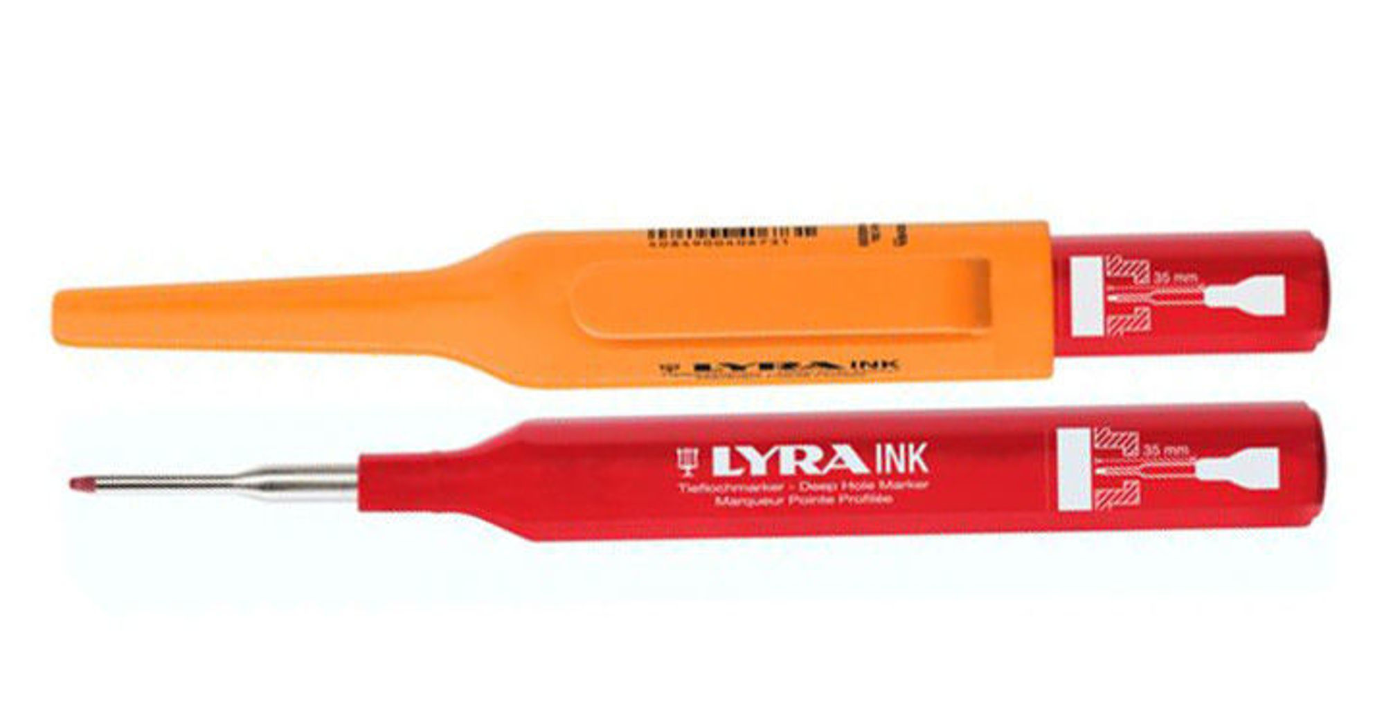 Bilde av Lyra Ink merkepenn for dype hull rød