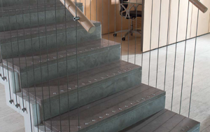 Bilde av Stairtec SWR 25 polert rustfritt stål