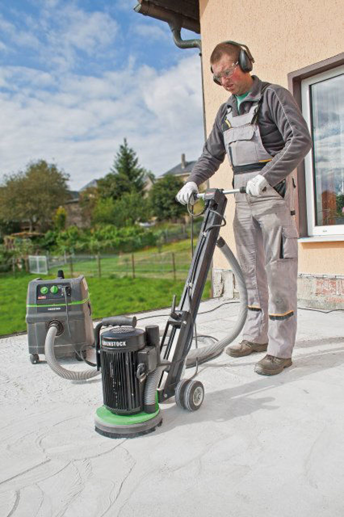Bilde av Eibenstock gulvslipemaskin EBS235, slipeskive Ø235mm