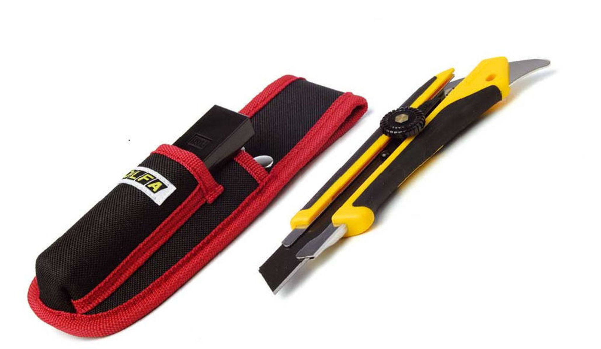 Bilde av Tapetkniv Olfa m/hylster L5/BB-C 18mm, sort blad