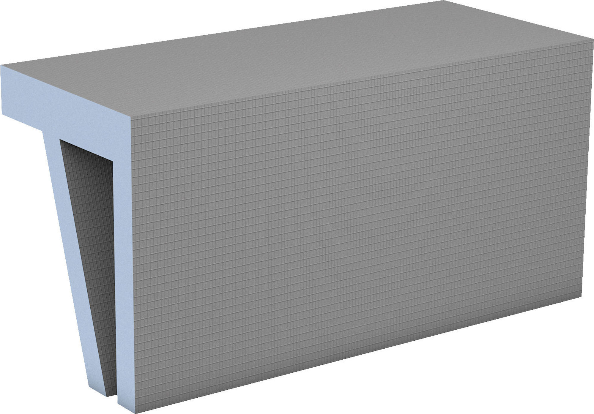 Bilde av Wedi Sanoasa benk 1 rett 1200mm