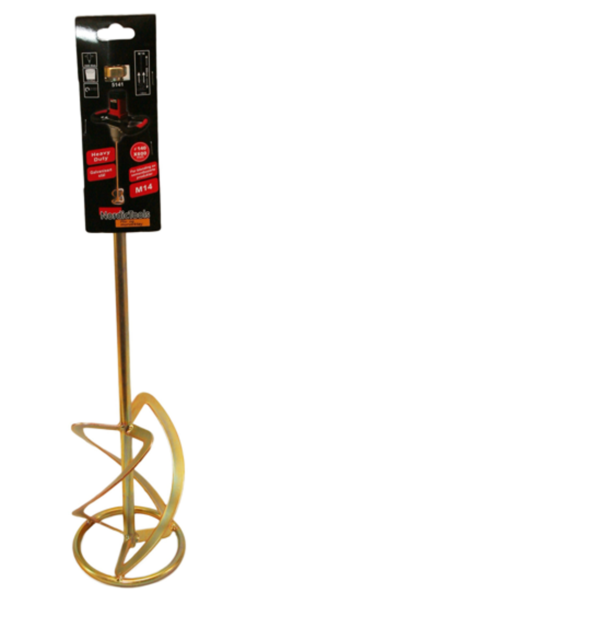 Bilde av NT blandevisp 140mm M14 3 blader
