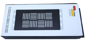 Bilde av NT designluke Symmetri 15x30 svart matt