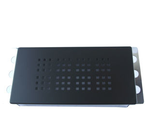 Bilde av NT designluke Kvadrat 15x30 svart matt
