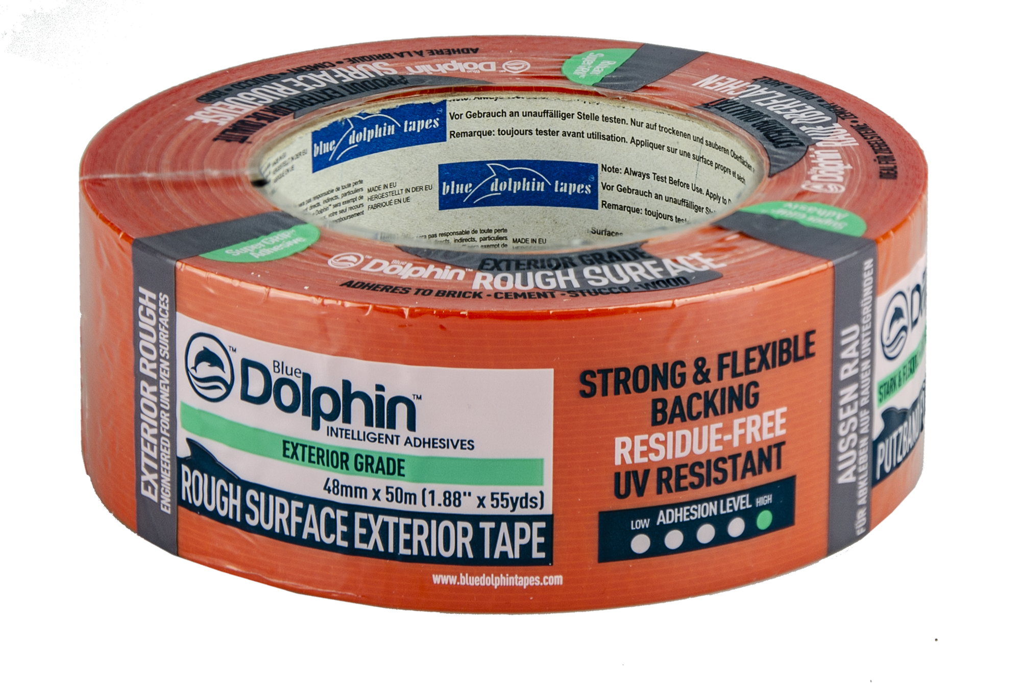 Bilde av Blue Dolphin lerretstape orange 48 mm x 50 m