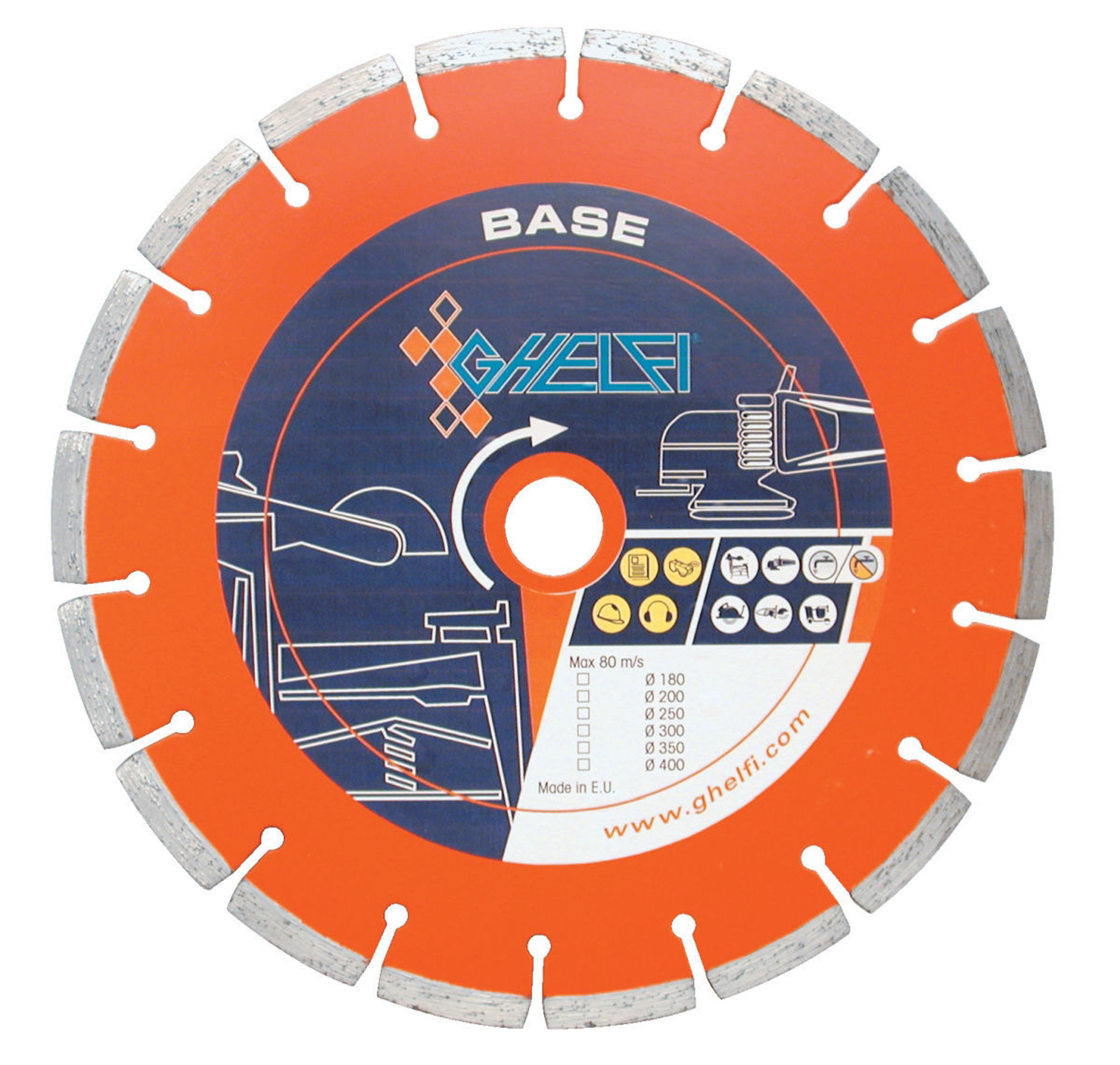 Bilde av Ghelfi diamantblad SB 350 x 25,4mm laser universal