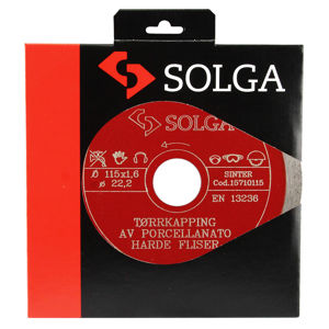 Bilde av Solga diam.blad 115x22,2 helbane tørr harde materialer