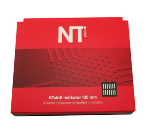 Bilde av NTaktil indikator svart 13cm eske a 40 stk