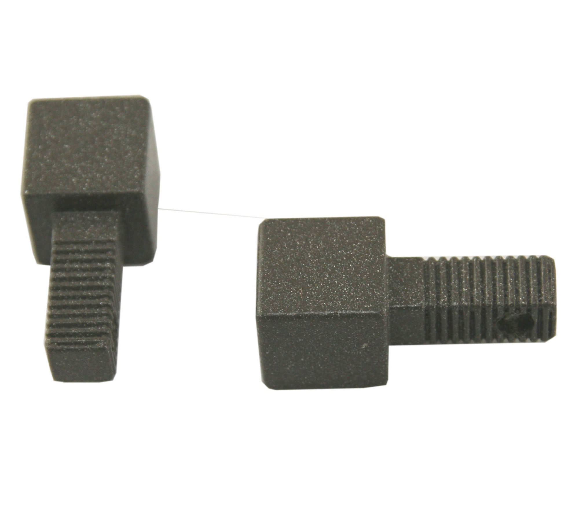 Bilde av Hjørne squarejolly 10mm koksgrå matt alu 2pk