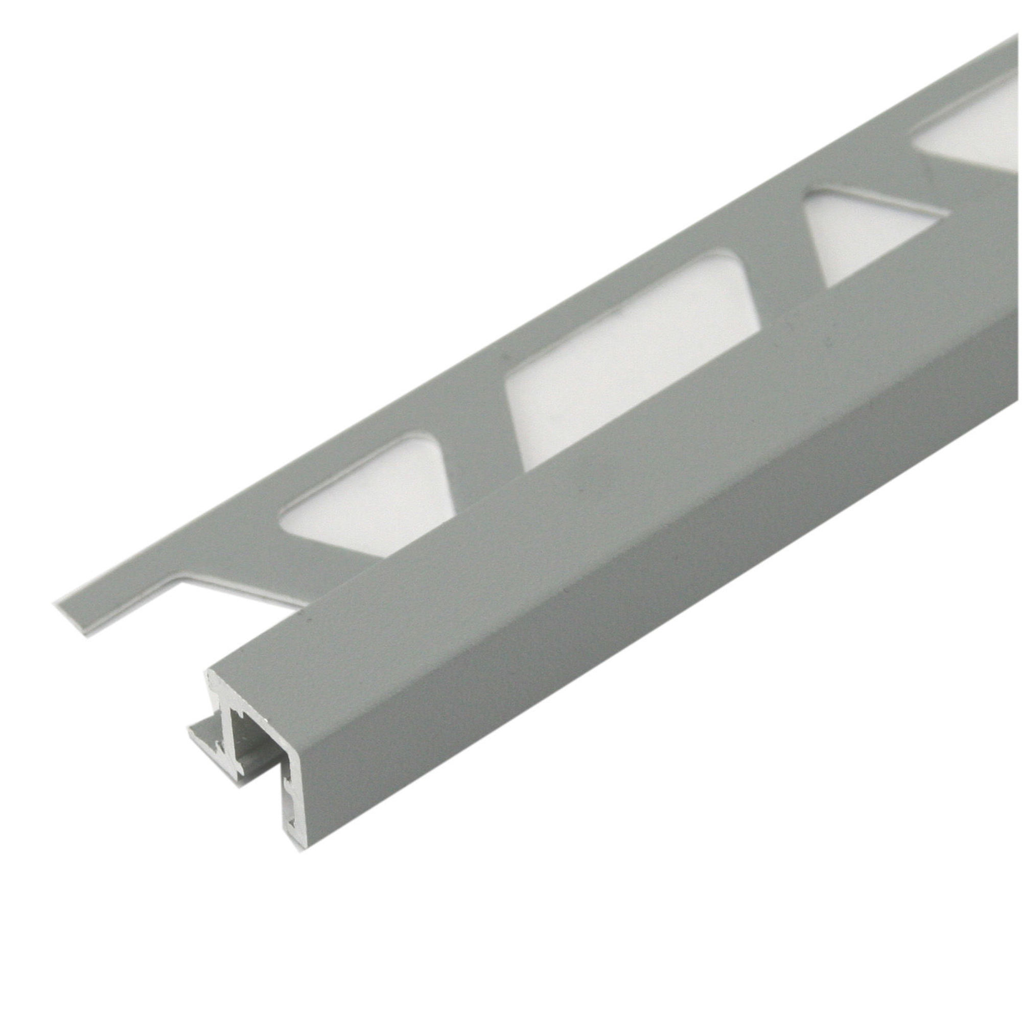 Bilde av Squarejolly 8mm sementgrå matt alu 2,7m