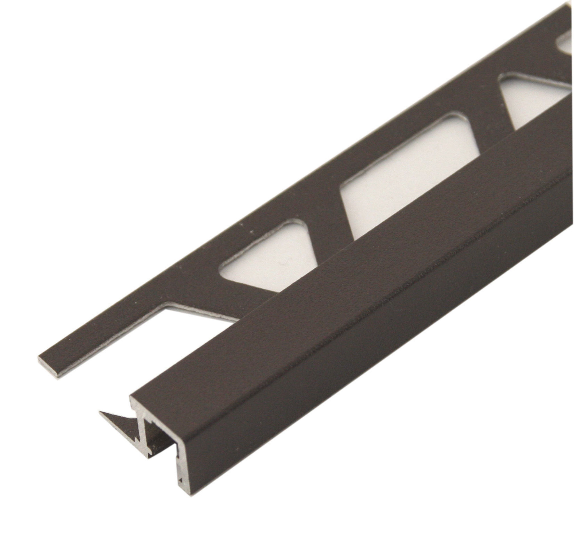 Bilde av Squarejolly 11mm mørk brun matt alu 2,7m