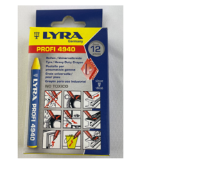 Bilde av Lyra kritt gul 9,5x90mm universal