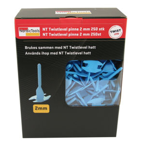 Bilde av NT Twistlevel pinne 2mm 250 stk.