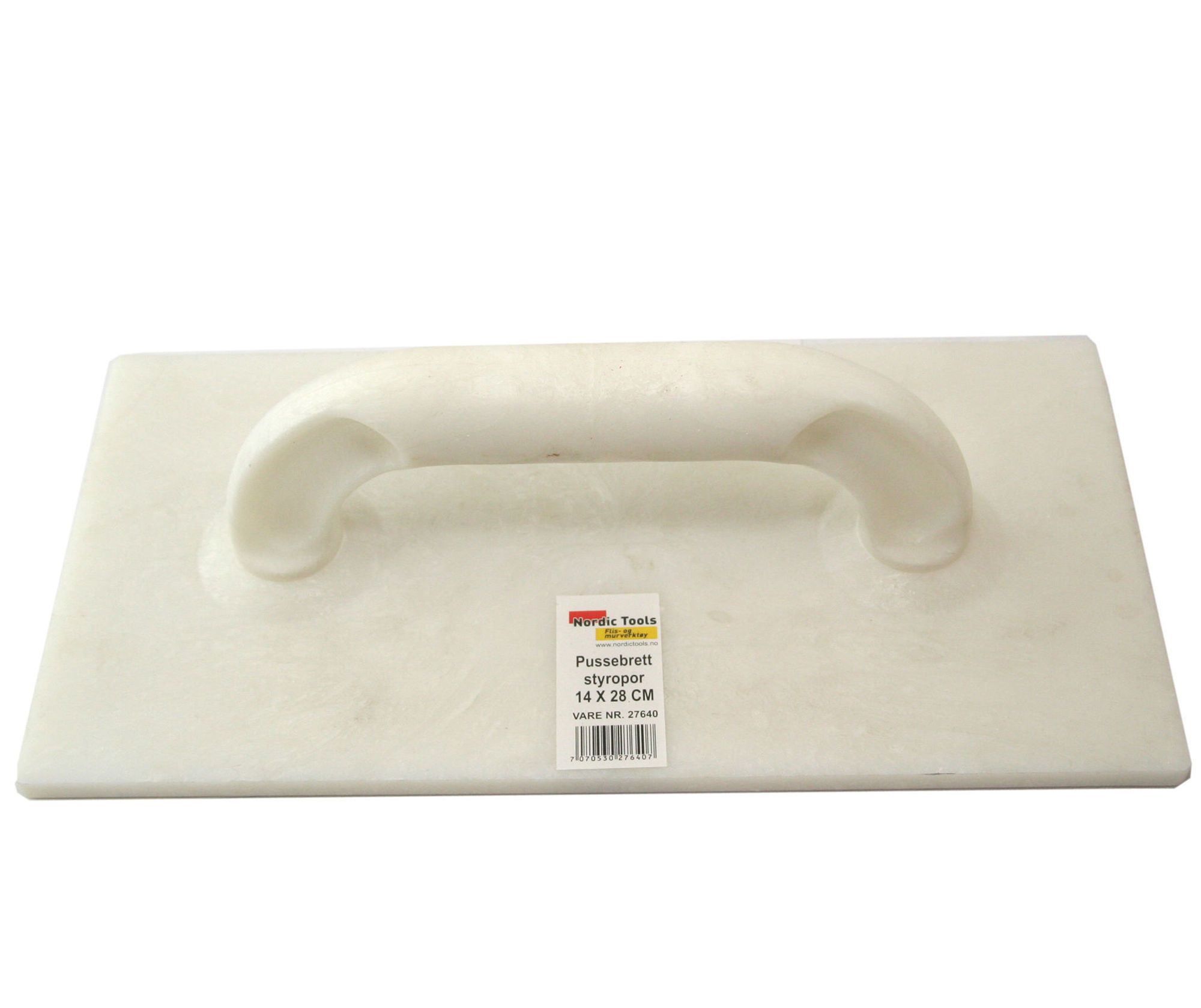 Bilde av Pussebrett polystyrol 14cm x 28cm