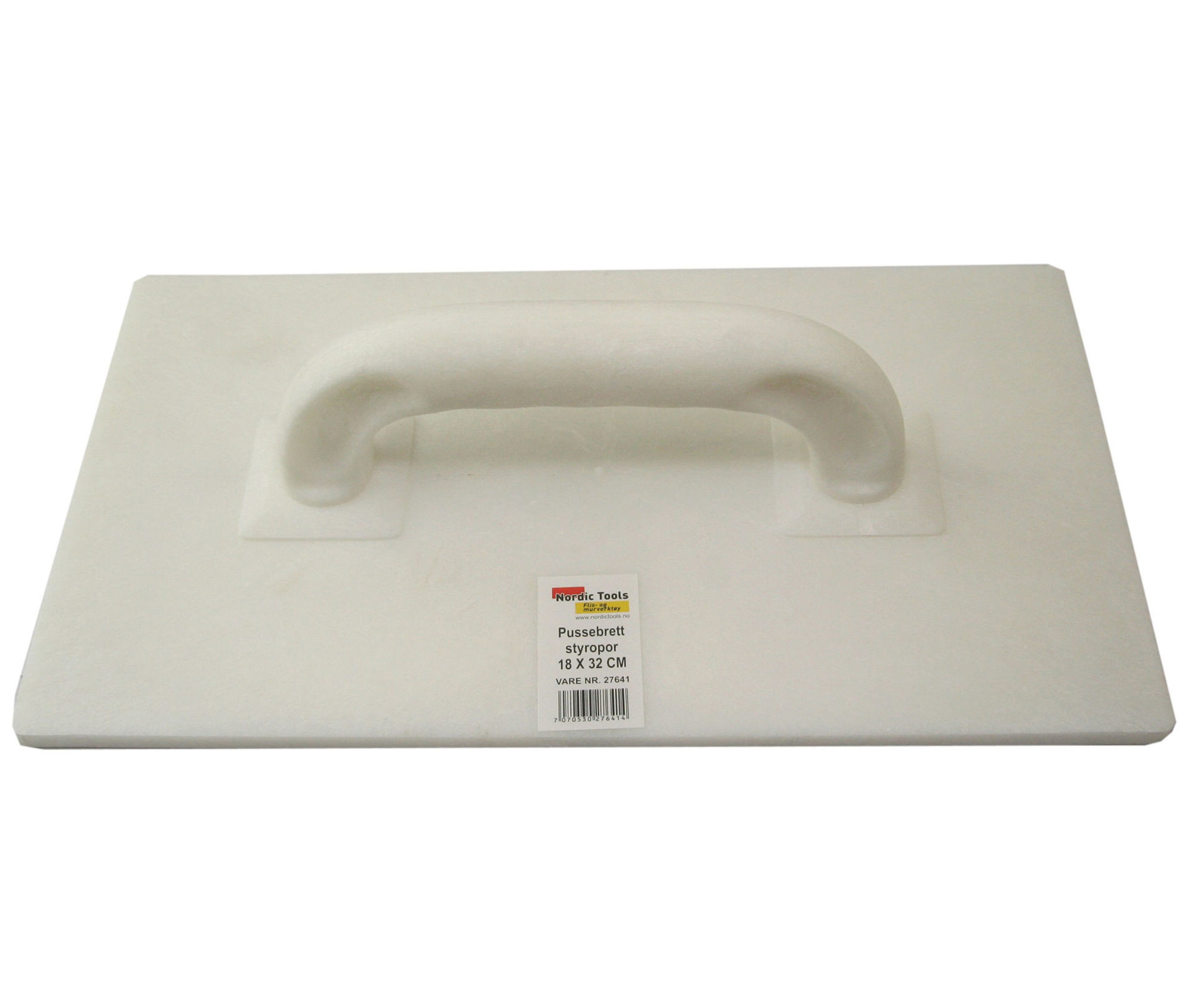 Bilde av Pussebrett polystyrol 18cm x 32cm
