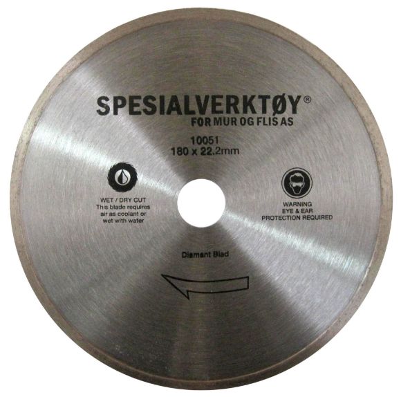 Bilde av DIAMANTBLAD HELBANE  180X25,4MM, ROKKA