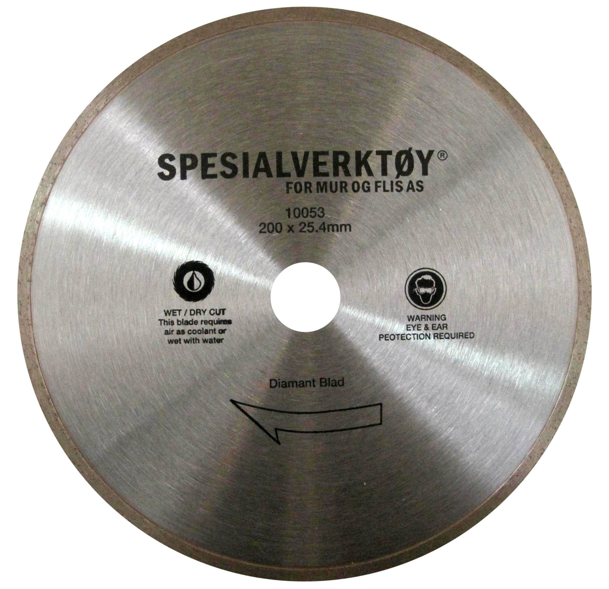 Bilde av DIAMANTBLAD HELBANE 200X25,4MM, ROKKA