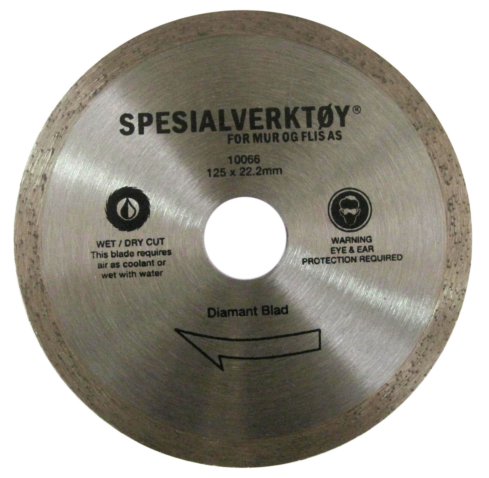 Bilde av DIAMANTBLAD HELBANE 125X22,2MM, ROKKA