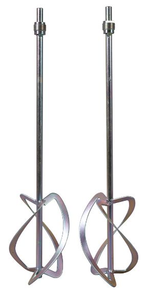 Bilde av MØRTELVISP SETT 2 STK. 140MM TIL 107505 ROKKA DUO BLANDEMASKIN, ROKKA