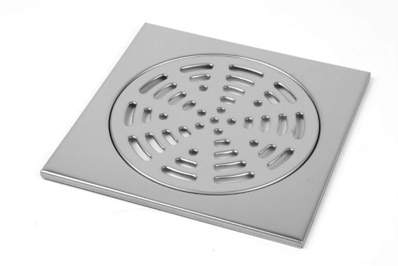 Bilde av SLUKRIST RONDO 20X20 U/U KROM Aqualex