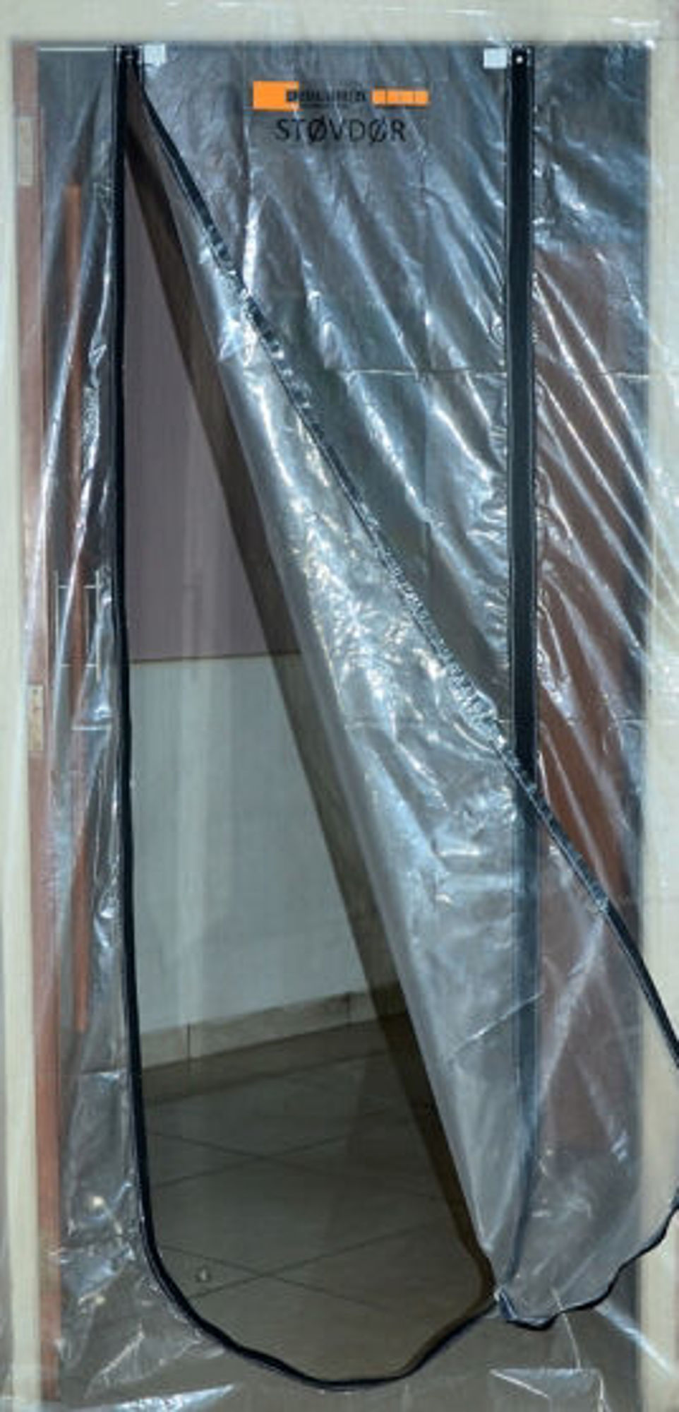 Bilde av STØVDØR 1PK. I PLAST 112X214CM, ROKKA