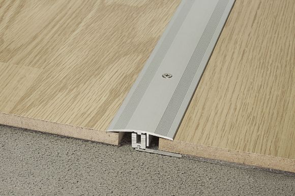 Bilde av OVERGANGSLIST  ALU SØLV FLIS-FLIS 34MMX270CM, PROFILPAS