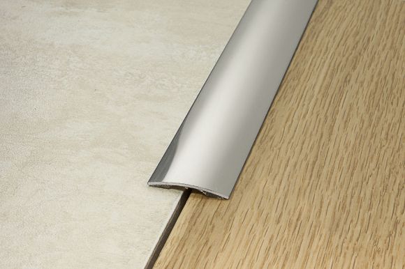 Bilde av OVERGANGSLIST 21/A ALUMINIUM SØLV 18MMX270CM, PROFILPAS