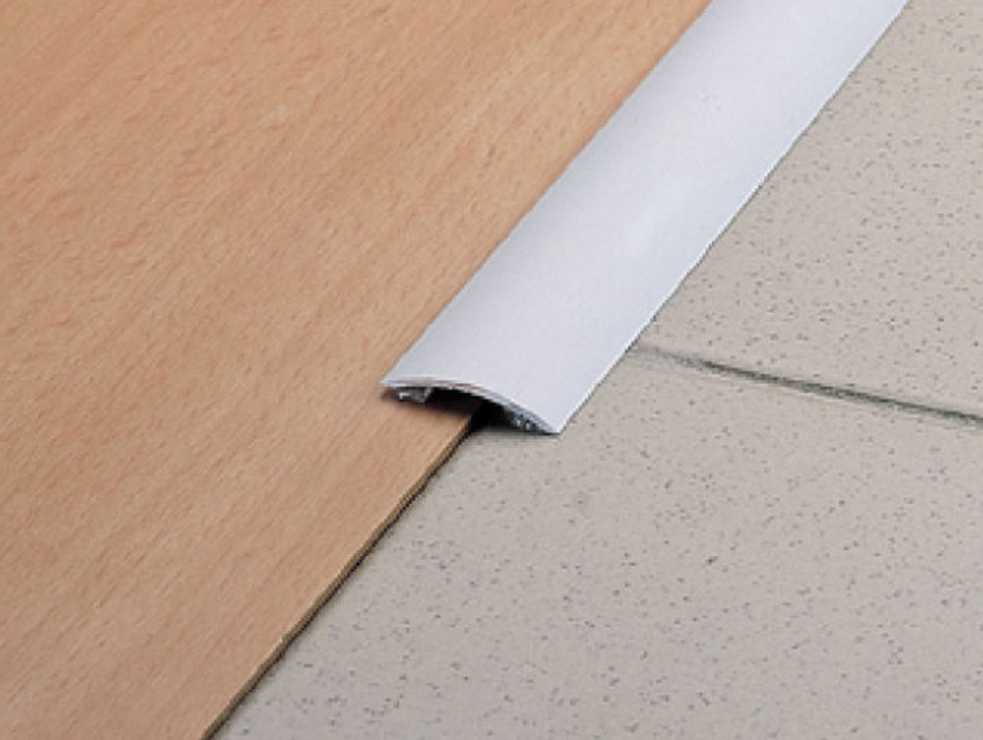 Bilde av OVERGANGSLIST 30/A ALUMINIUM SØLV 30MMX270CM, PROFILPAS