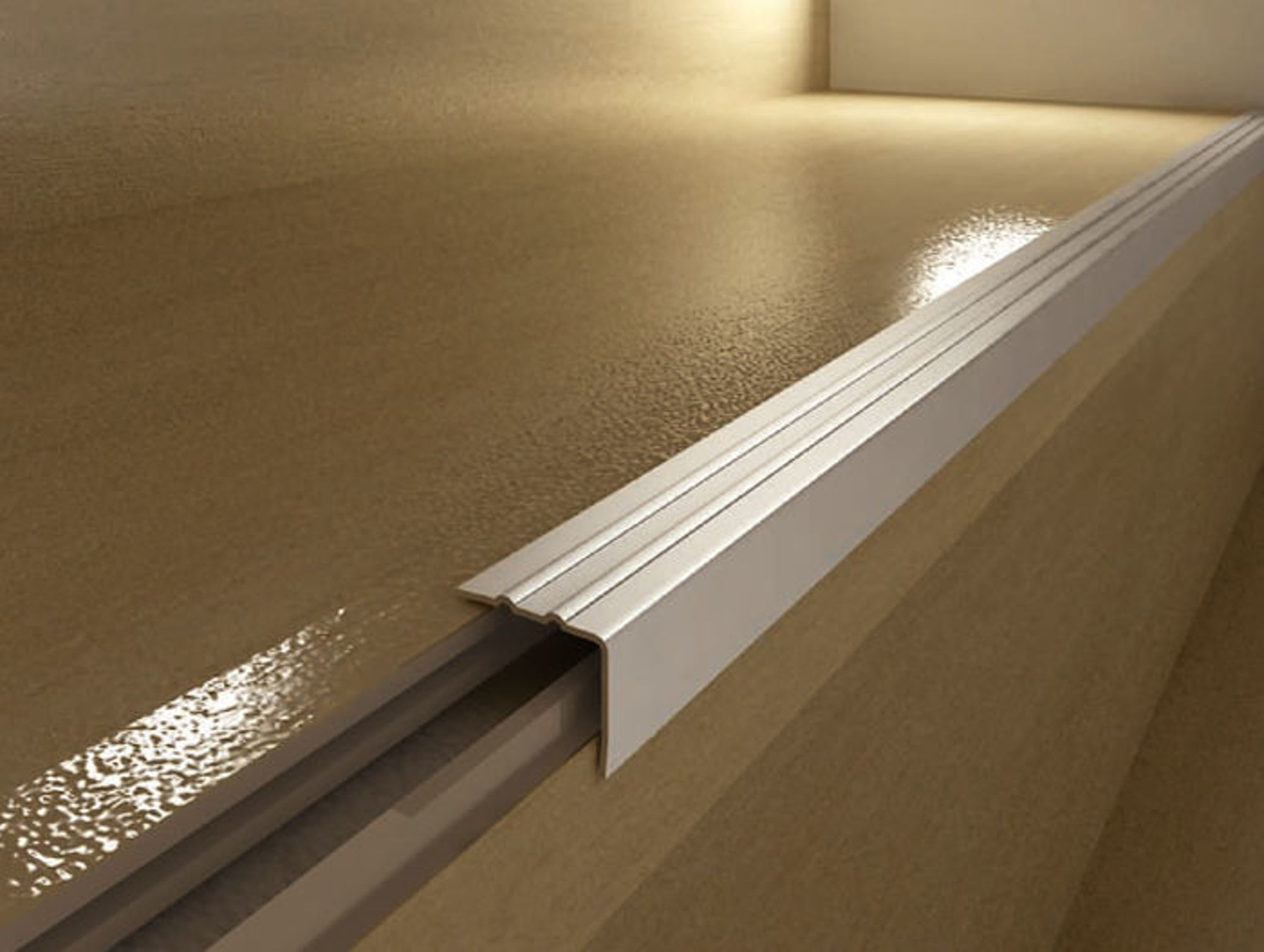 Bilde av TRAPPENESE 74/IF RUSTFRI 25MMX18MMX270CM, PROFILPAS