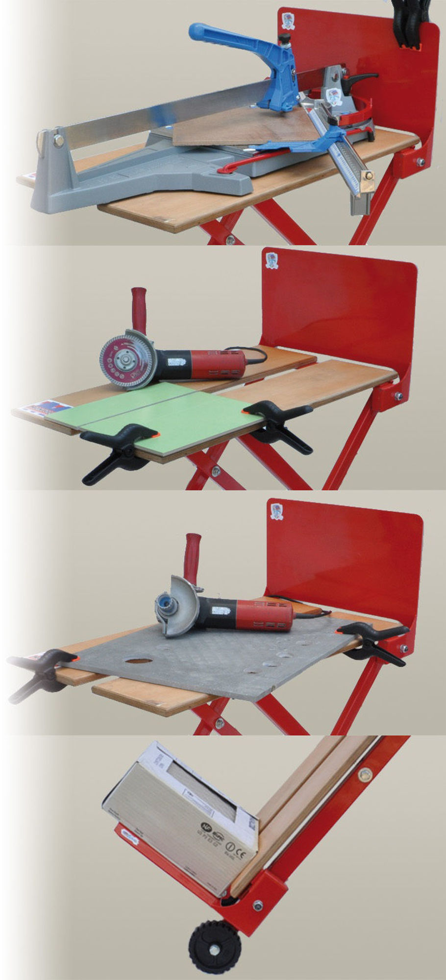 Bilde av ARBEIDSBORD M/HJUL ERGO EVOLUT.80LX44,5B
