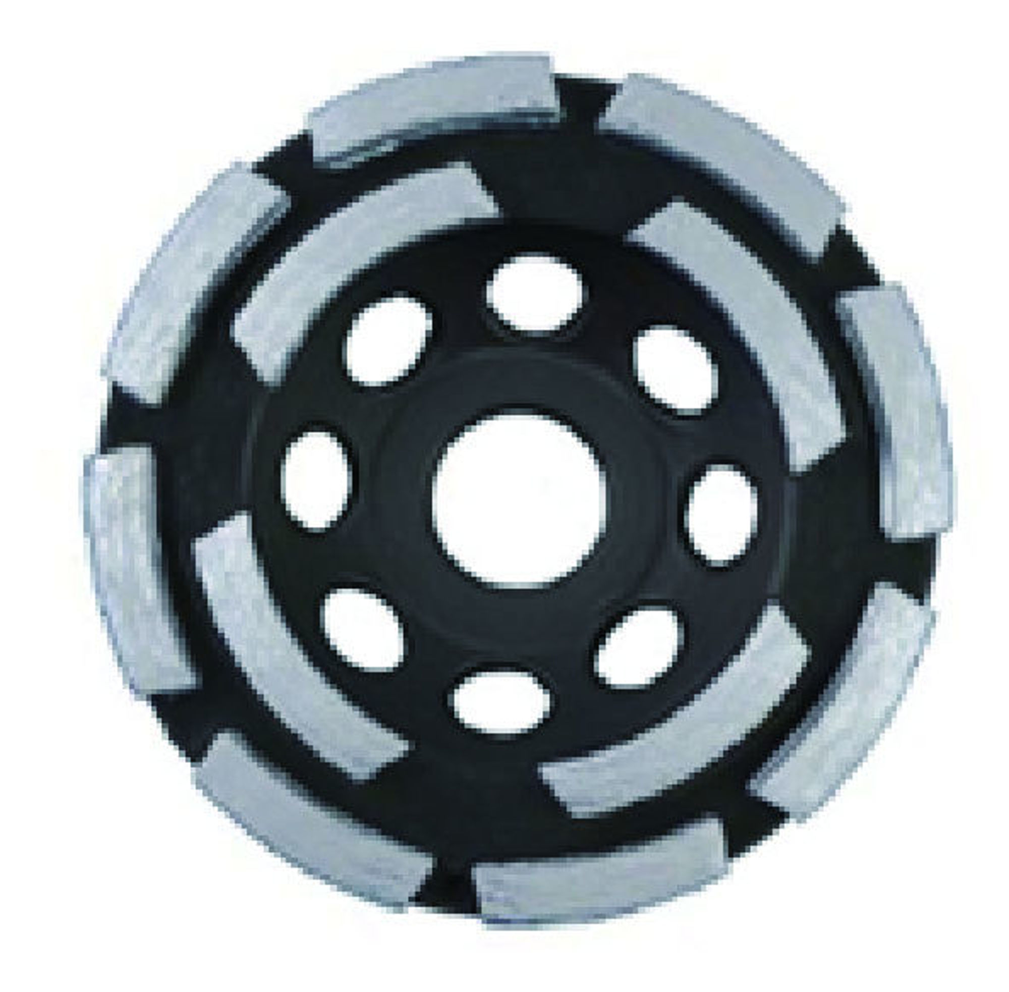 Bilde av SLIPESKIVE PREMIUM 125MM DOBBELT LIBELLER, ROKKA