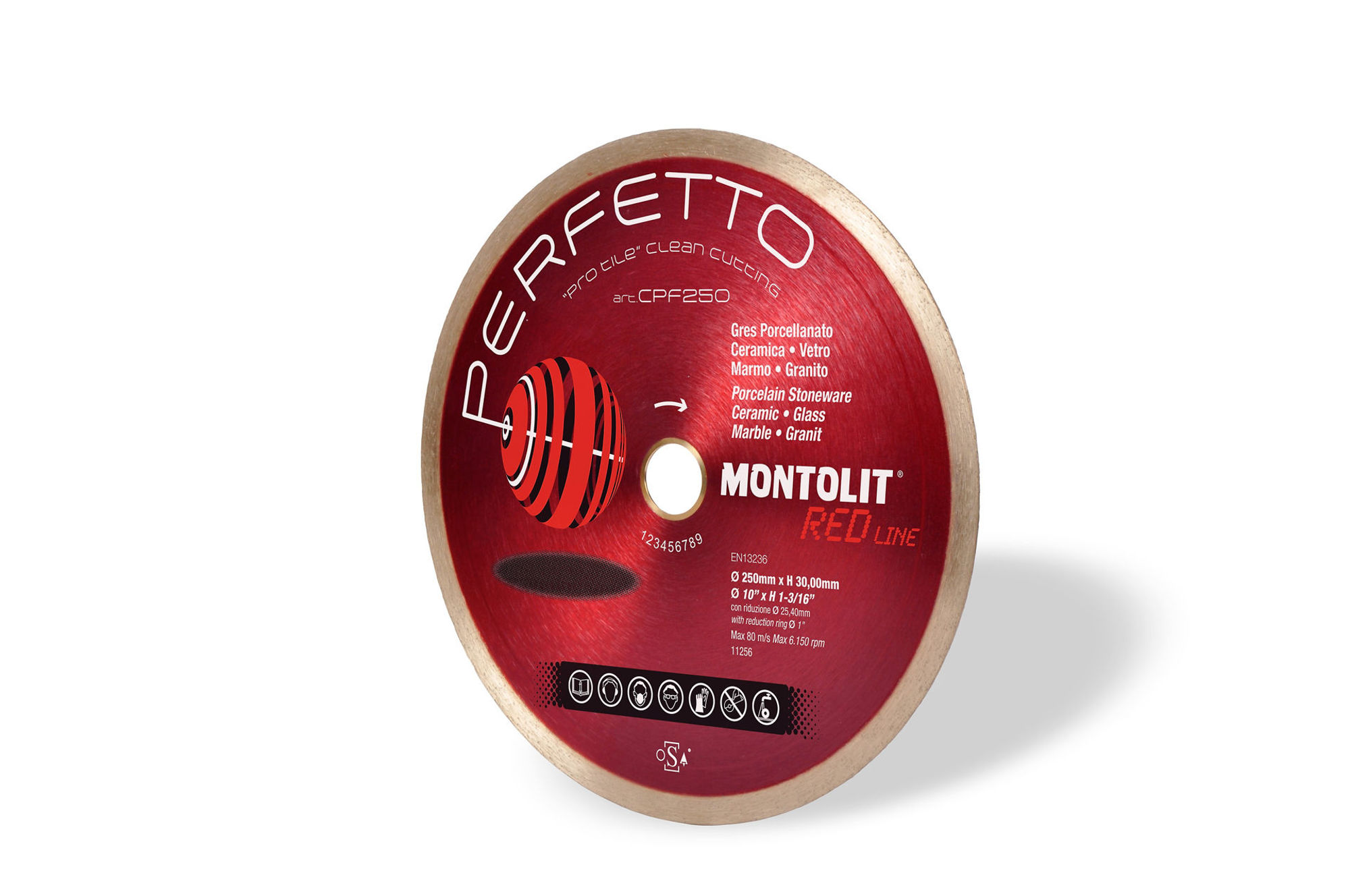 Bilde av Dia.blad 300x30/25,4mm Perfetto, Montolit