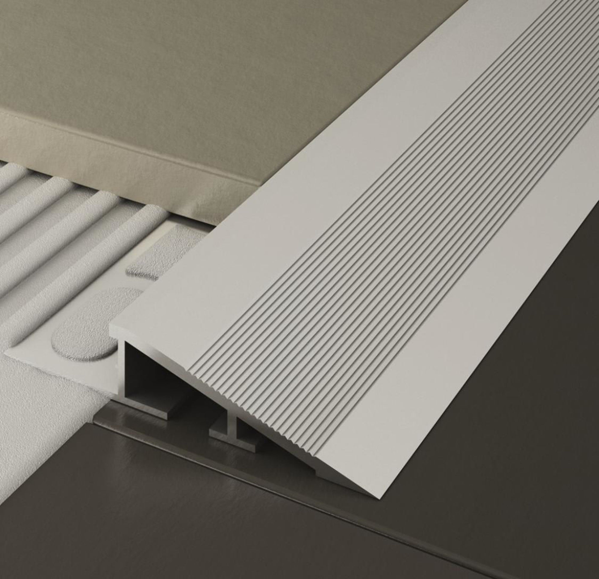 Bilde av OVERGANGSLIST PBA/12 ALUMINIUM SØLV 12,5MMX270CM, PROFILPAS