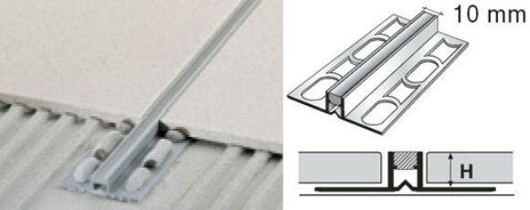Bilde av EKSPANSJONSLIST NL/12 PVC SORT + SORT 12,5MMX270CM, PROFILPAS
