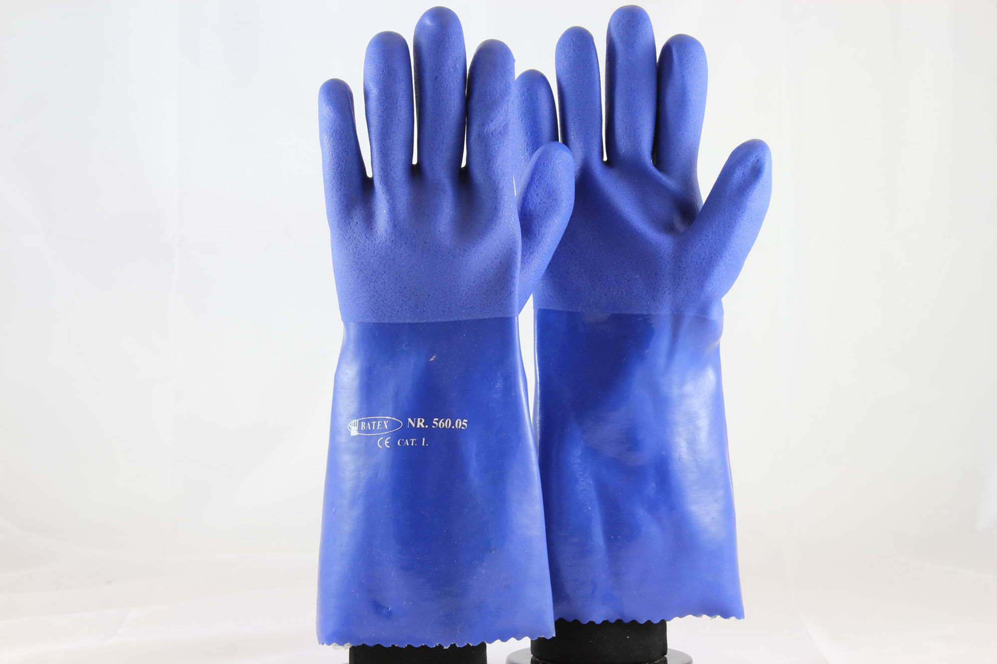 Bilde av PVC-HANSKE BLÅ STR. 10,5