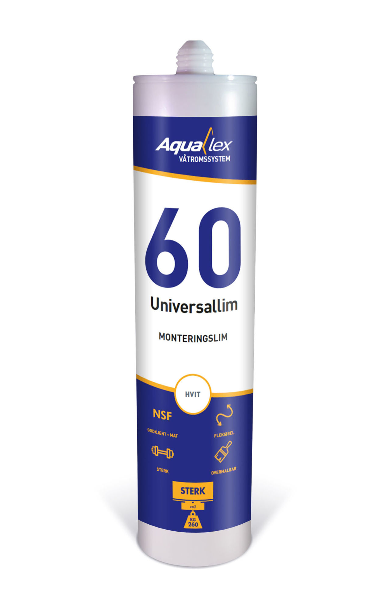 Bilde av UNIVERSALLIM 60 290ML. HVIT, AQUALEX