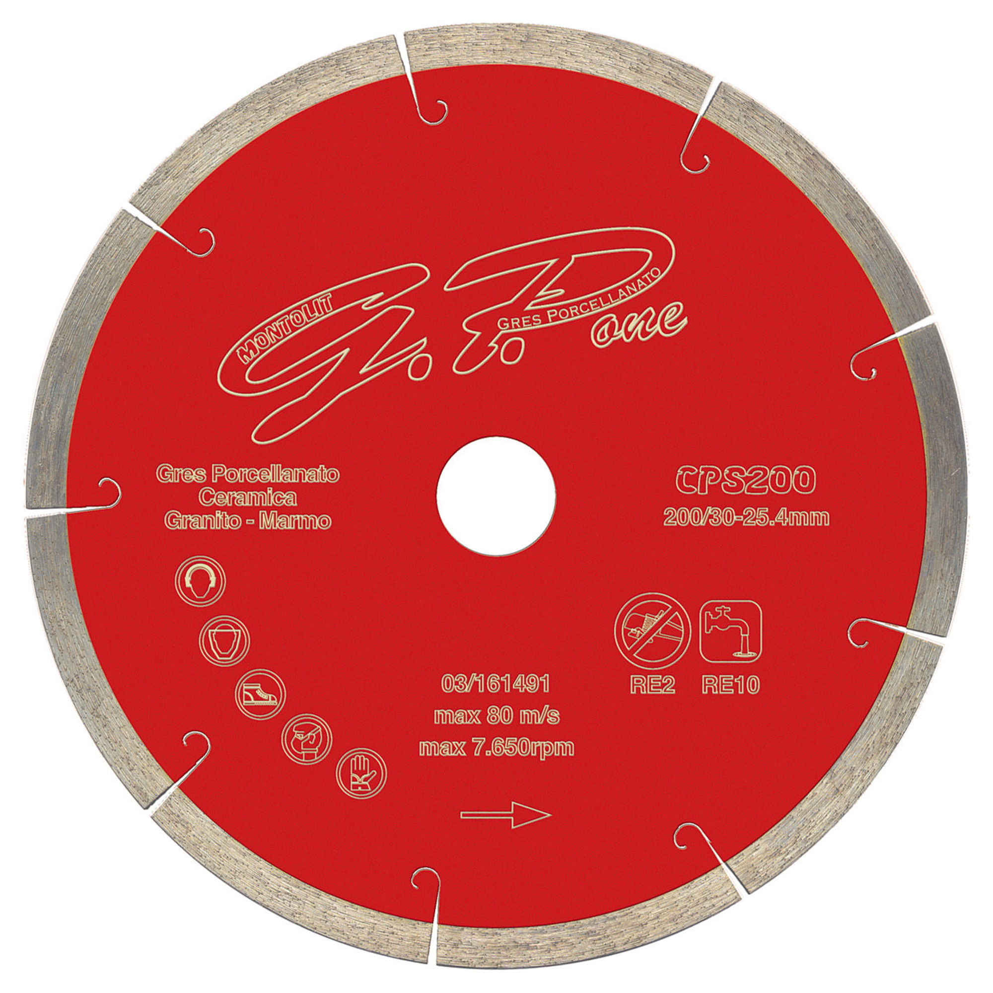 Bilde av DIA.BLAD 180X22,2/25,4MM LASER CPS MONTOLIT 1