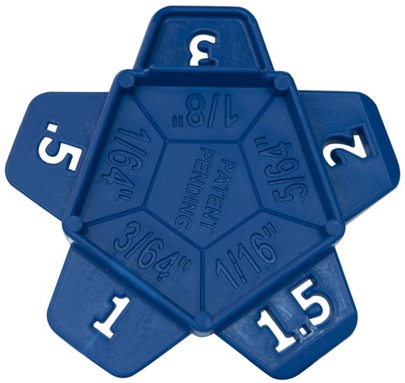 Bilde av FUGESKIVE PENTA 0.5, 1, 1.5, 2 OG 3MM 200 STK.