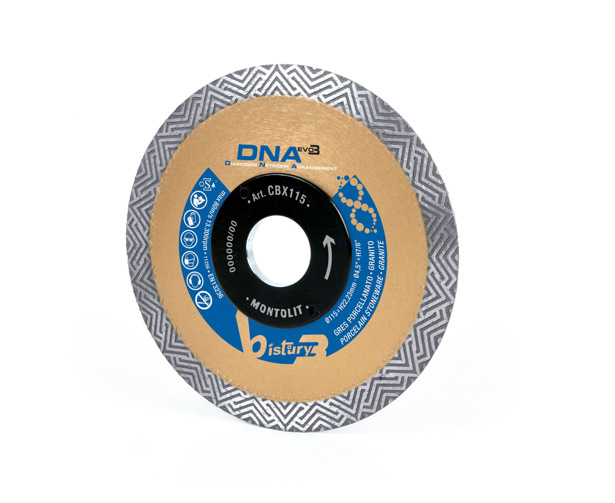 Bilde av DIAMANTBLAD CBX DNA 125X22,2MM/1,3MM, MONTOLIT