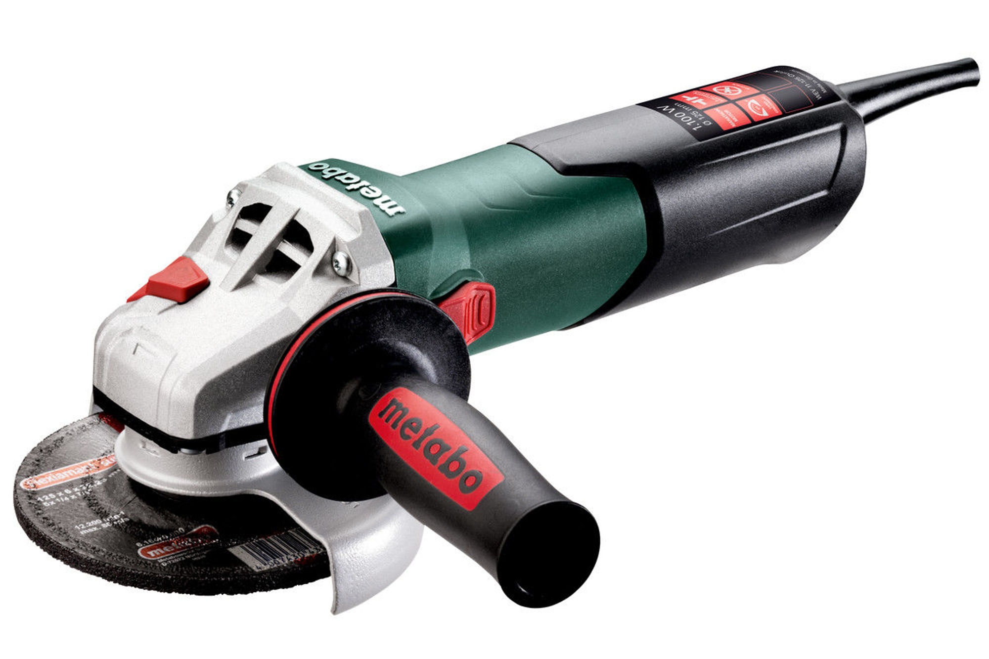 Bilde av VINKELSLIPER WEV 11-125 QUICK TRINNLØS 2800-10500/MIN , METABO