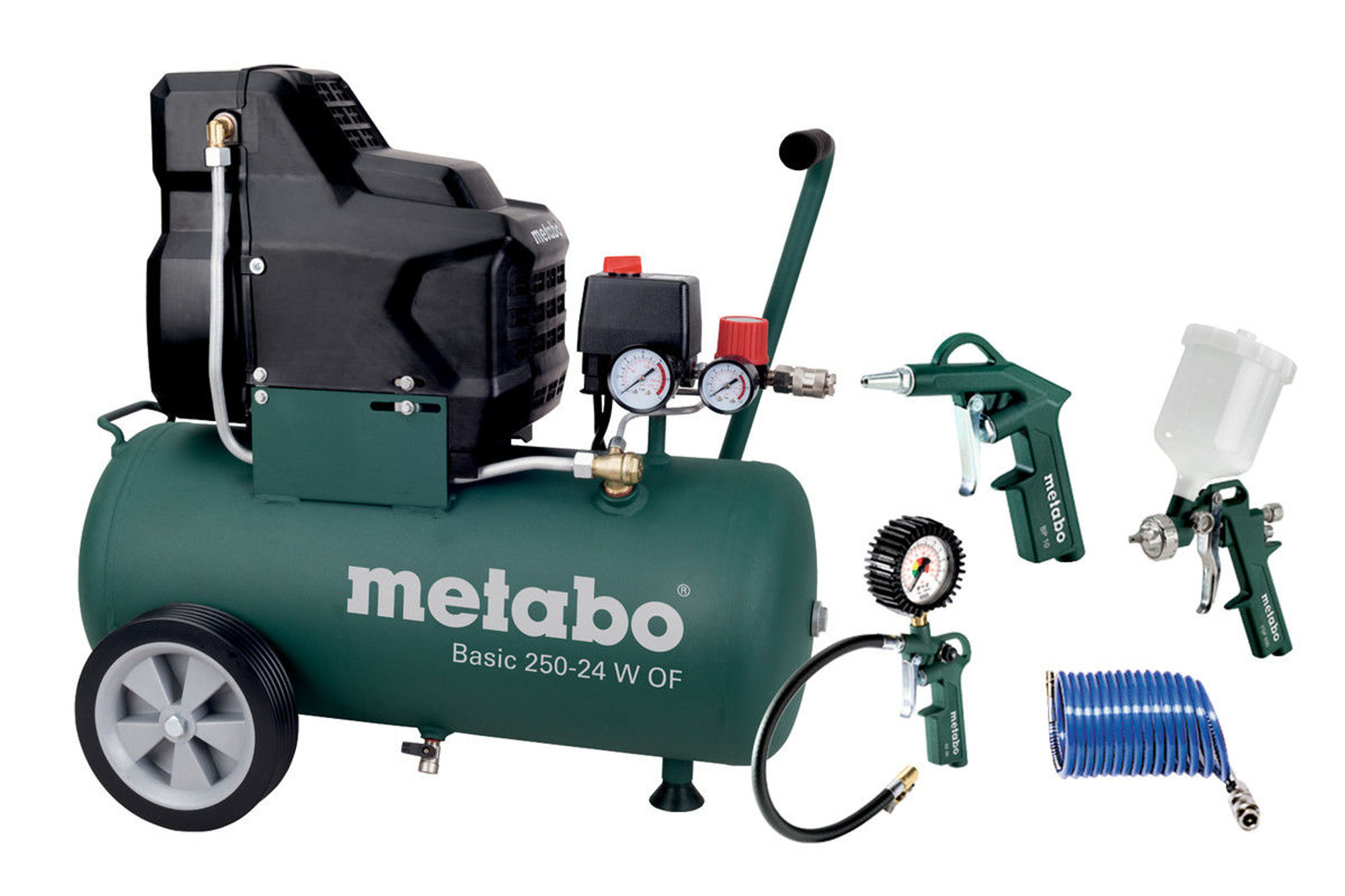 Bilde av KOMPRESSOR BASIC 250-24 W OF SET, METABO